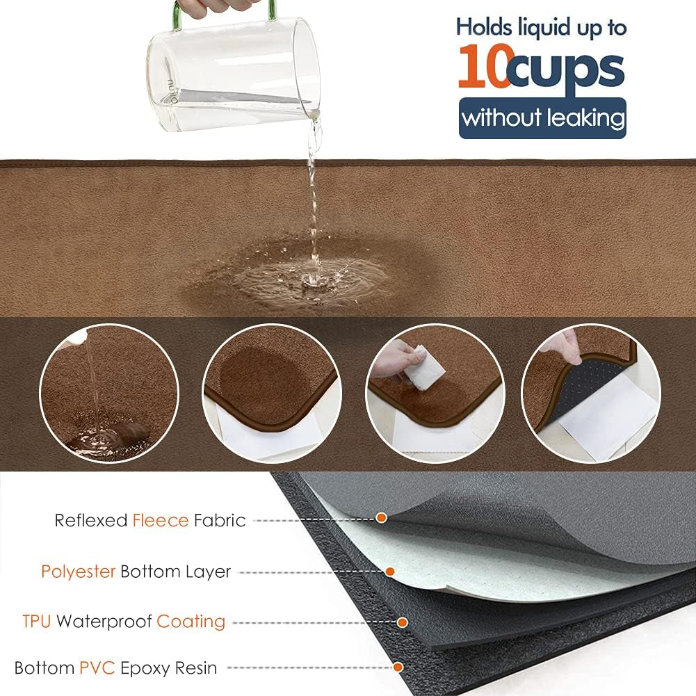 Extra Large Washable Dog Pee Pads - 65"X45" & 72"X72" Reusable Waterproof Pet Training Mats, Non-Slip Fast Absorbent Whelping Pads for Playpen Use