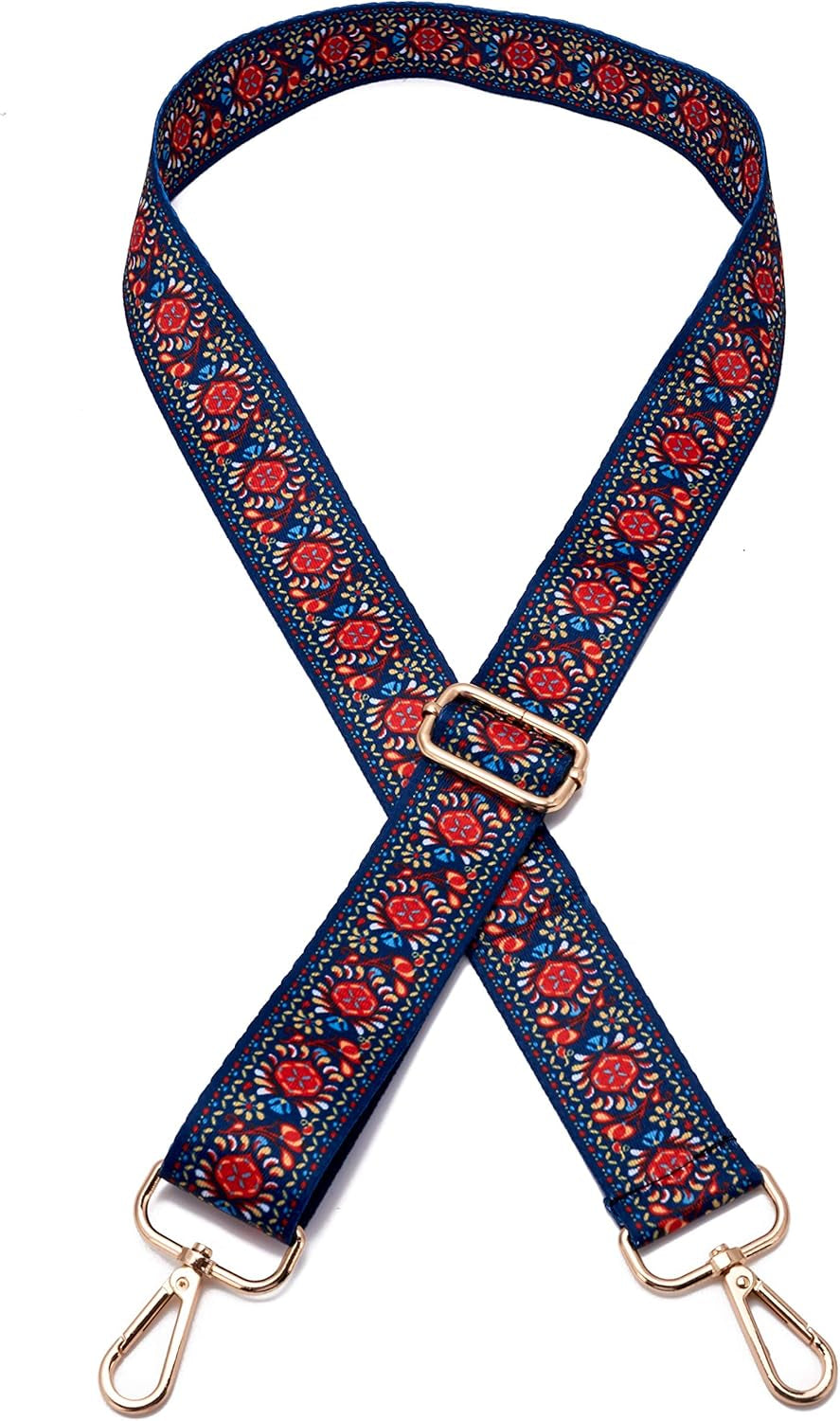 Adjustable Wide Shoulder Strap Replacement Belt for Crossbody Canvas Handbag