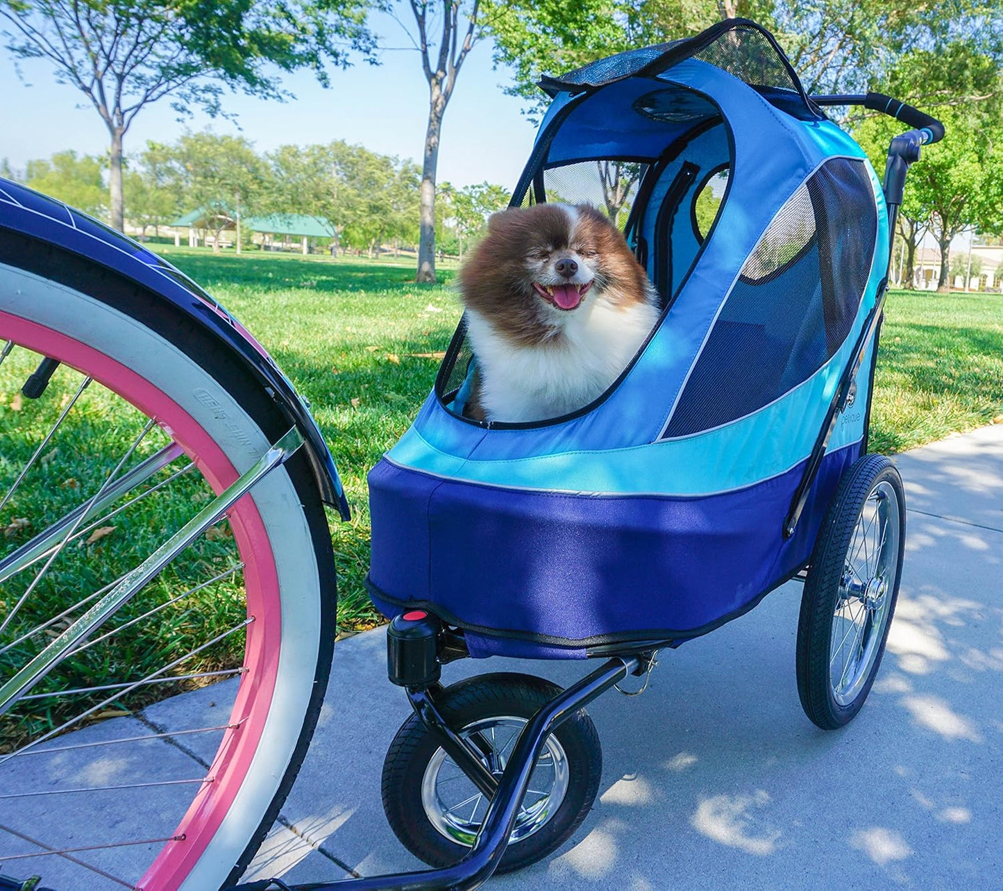 All Terrain Jogger Pet Stroller - Sailboat Design, One Size