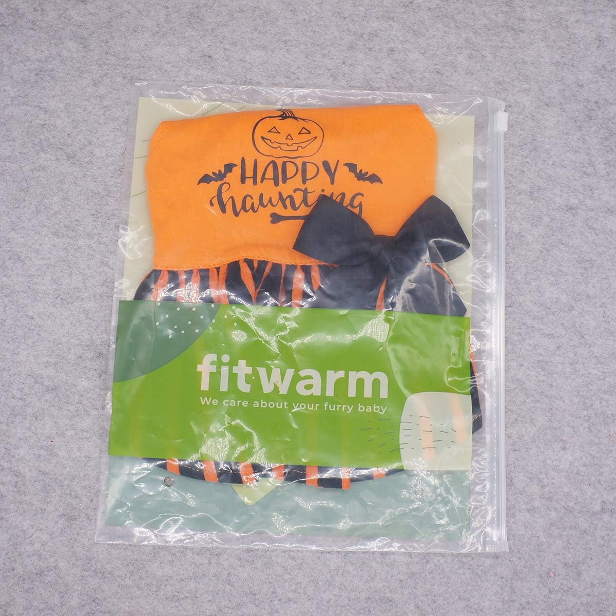 Halloween-Themed Dog Dresses and Cat Outfits, Medium Size, Orange