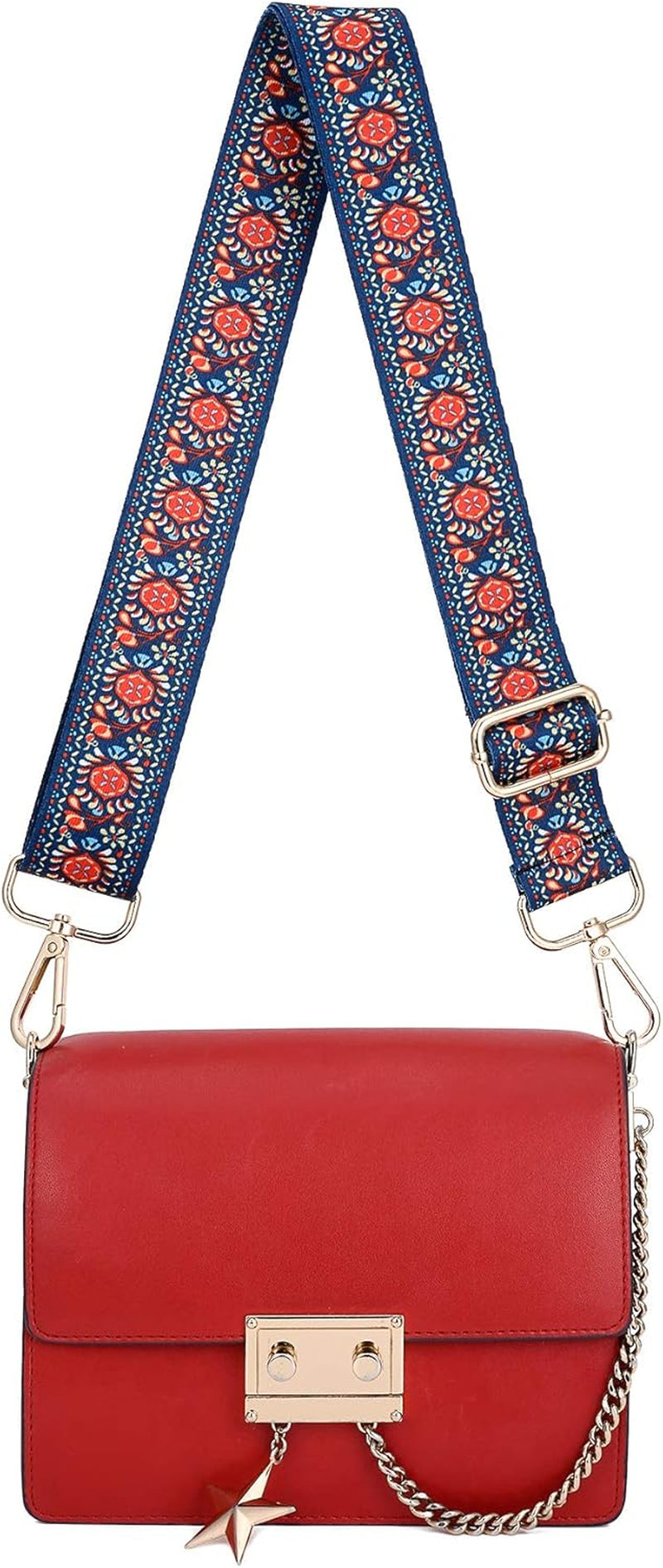 Adjustable Wide Shoulder Strap Replacement Belt for Crossbody Canvas Handbag