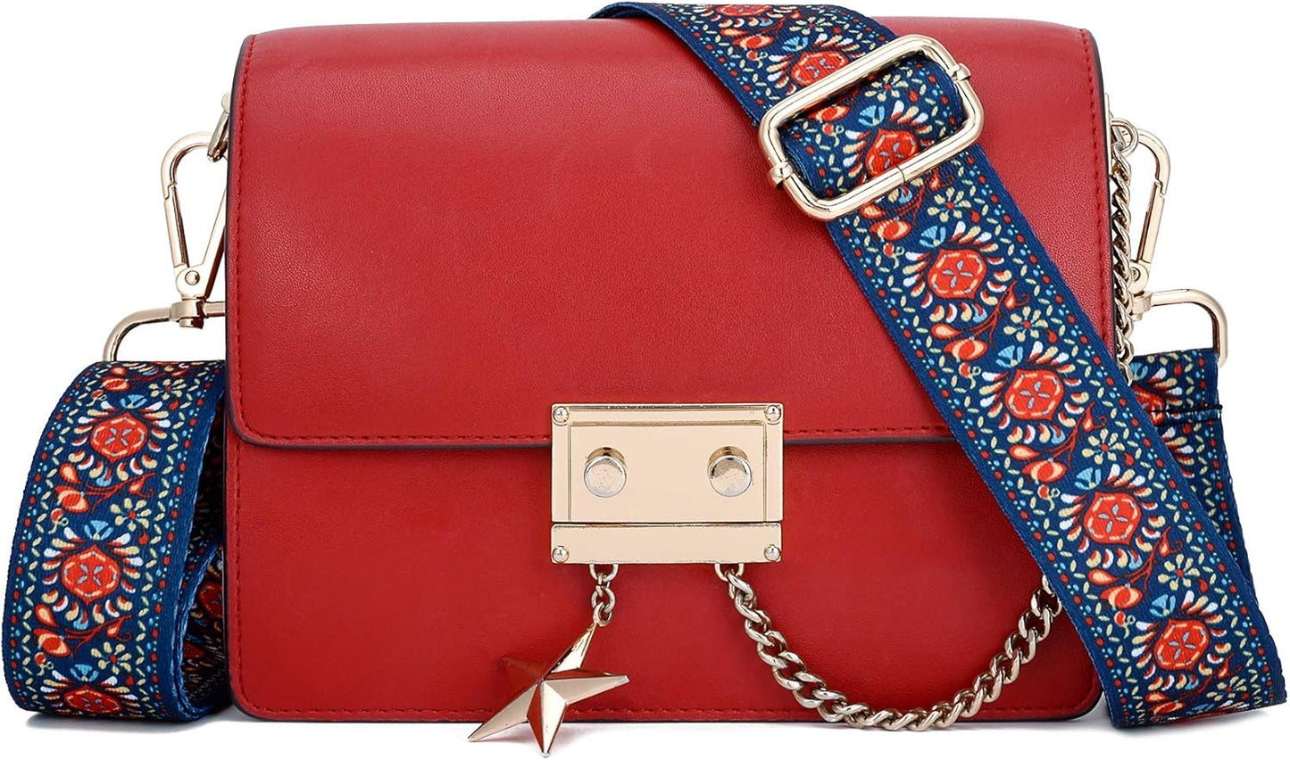 Adjustable Wide Shoulder Strap Replacement Belt for Crossbody Canvas Handbag