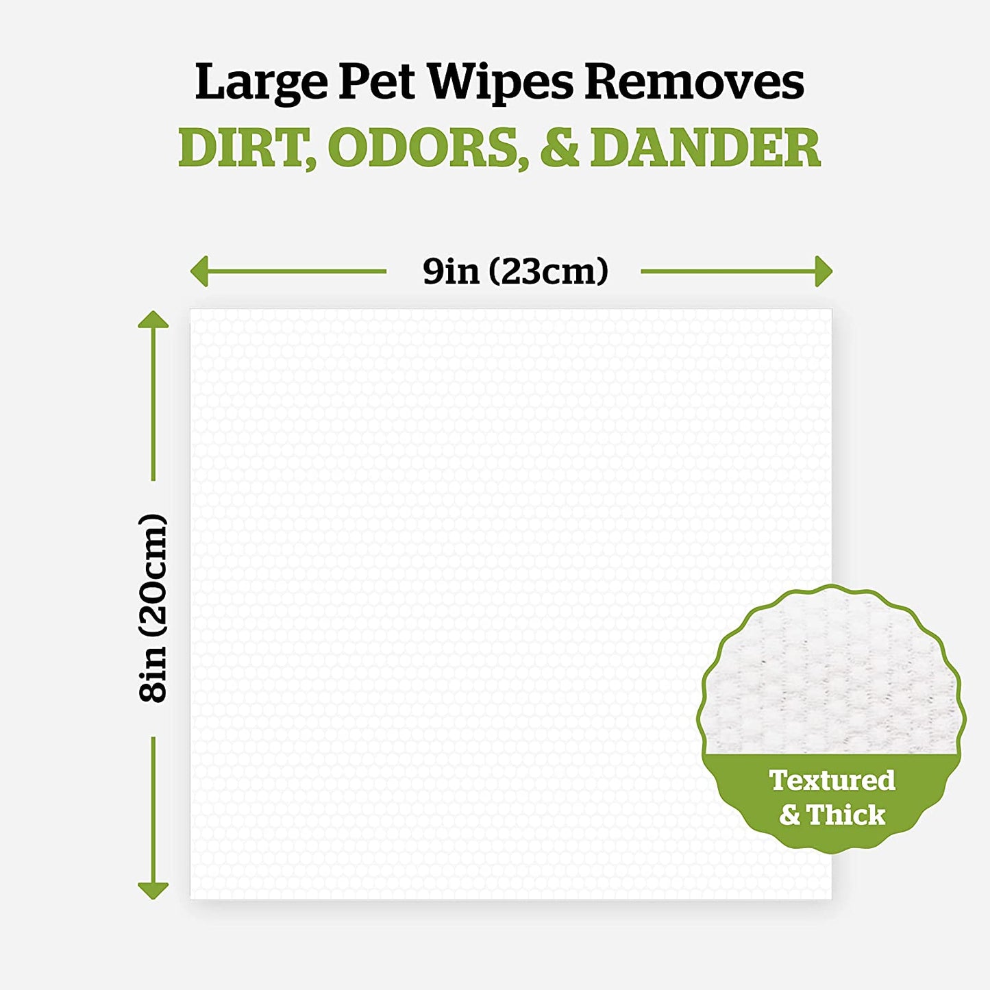 Pogi's Hypoallergenic Dog Grooming Wipes – 400-Count Fragrance-Free Wipes for Paws, Body, and Butt Cleaning and Hydration