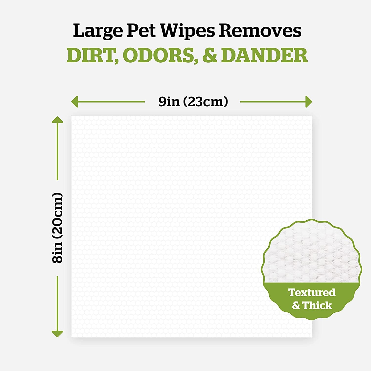 Pogi's Hypoallergenic Dog Grooming Wipes – 400-Count Fragrance-Free Wipes for Paws, Body, and Butt Cleaning and Hydration
