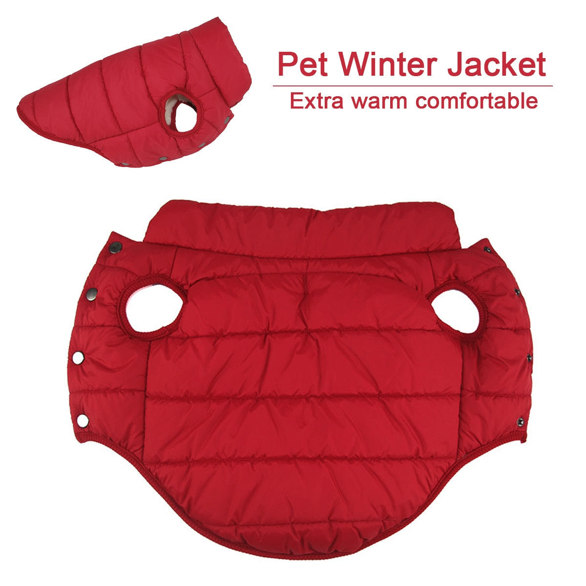 NNEOBA NBNEOBA Winter Pet Coat Clothes for Dogs