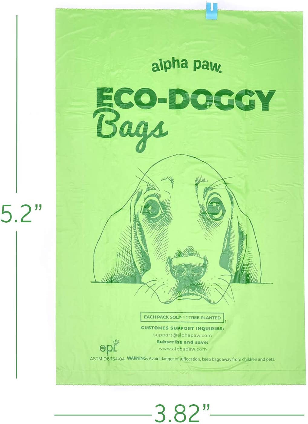 Eco-Friendly Dog Waste Bags with Portable Dispenser - 60 Biodegradable and Odor-Blocking Lavender-Scented Poop Bags - Compostable Puppy Accessories