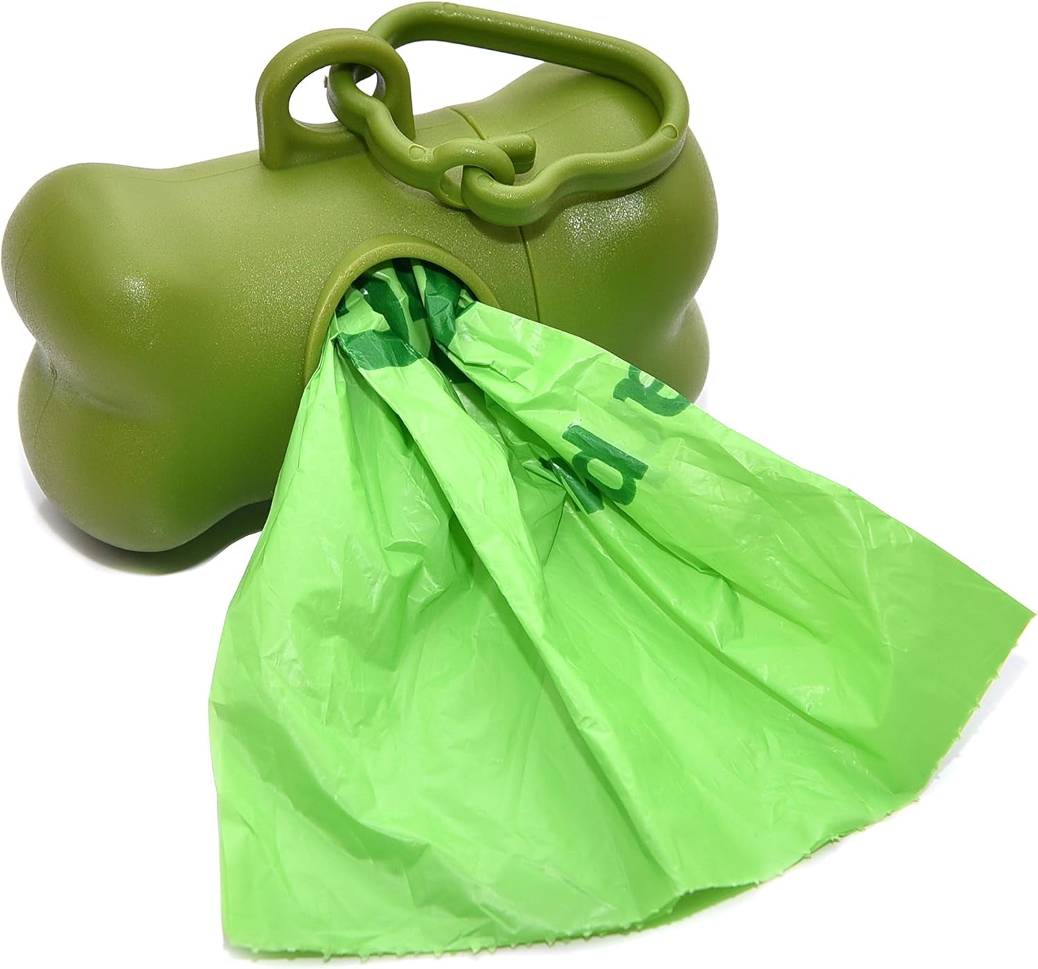 Eco-Friendly Dog Waste Bags with Portable Dispenser - 60 Biodegradable and Odor-Blocking Lavender-Scented Poop Bags - Compostable Puppy Accessories
